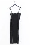 BASERANGE Sleeveless Suspender Dress (Mid Length) DRSKS-LC-AU23 Black